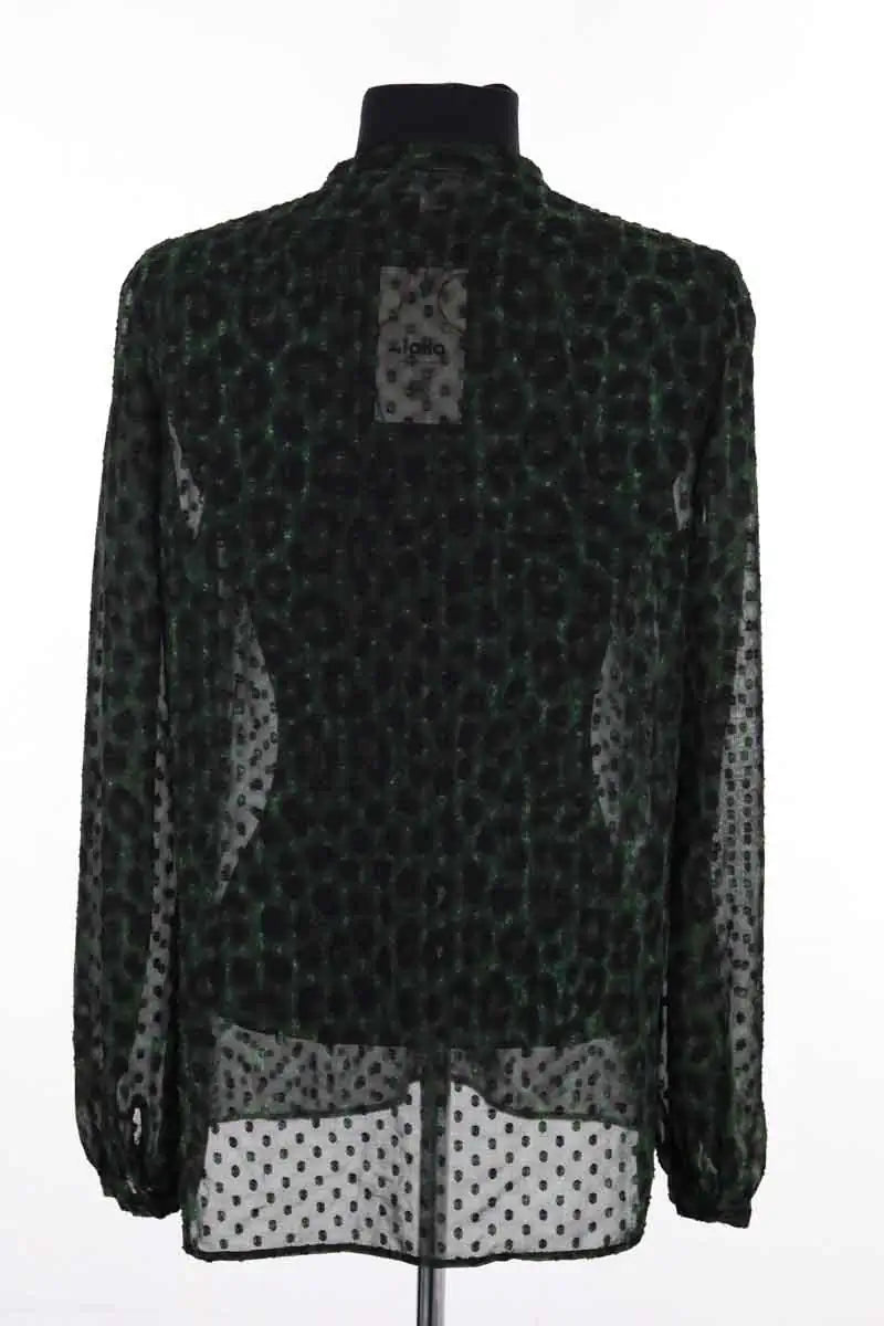 Blouse Michael Kors Vert en Synthétique