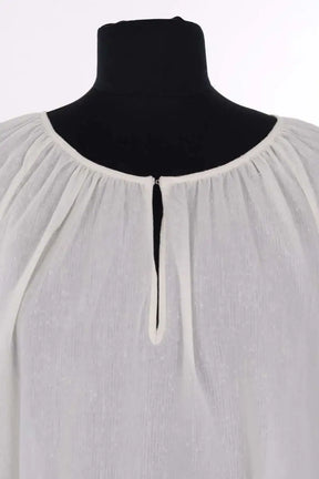 Blouse Mister K Ecru en Viscose
