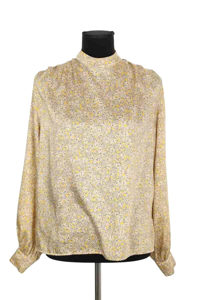 Blouse Modetrotter Jaune en Polyester, taille XS - Seconde Main