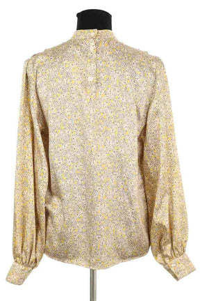Blouse Modetrotter Jaune en Polyester