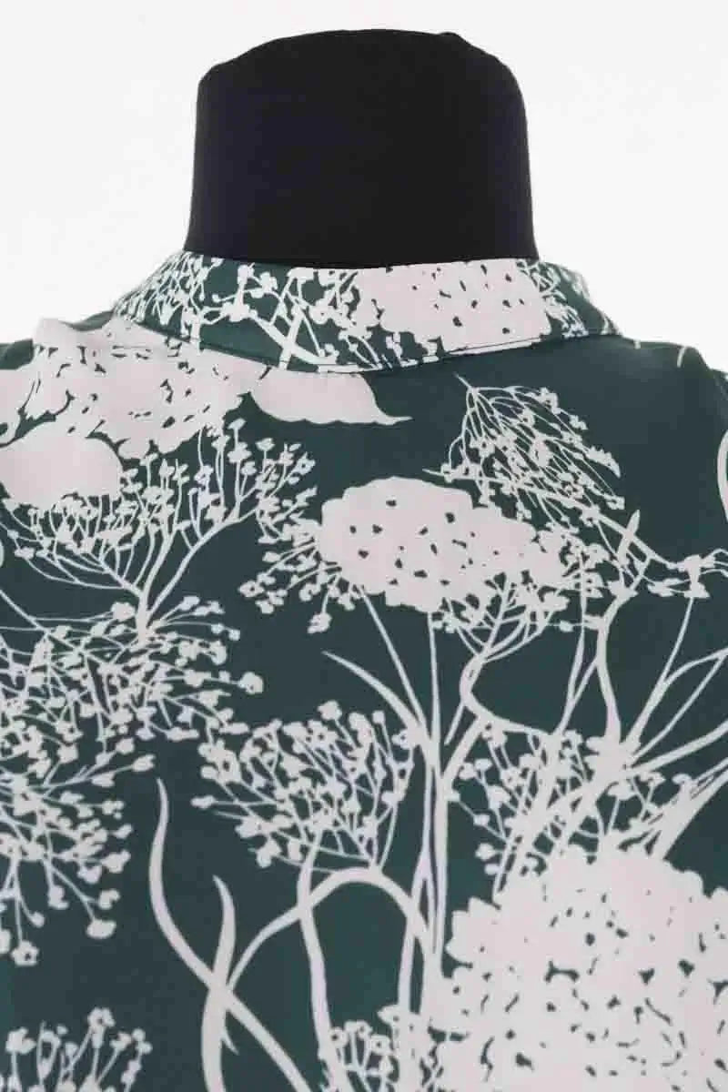 Blouse Modetrotter Vert en Synthétique