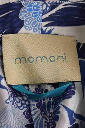 Blouse Momoni Bleu en Soie