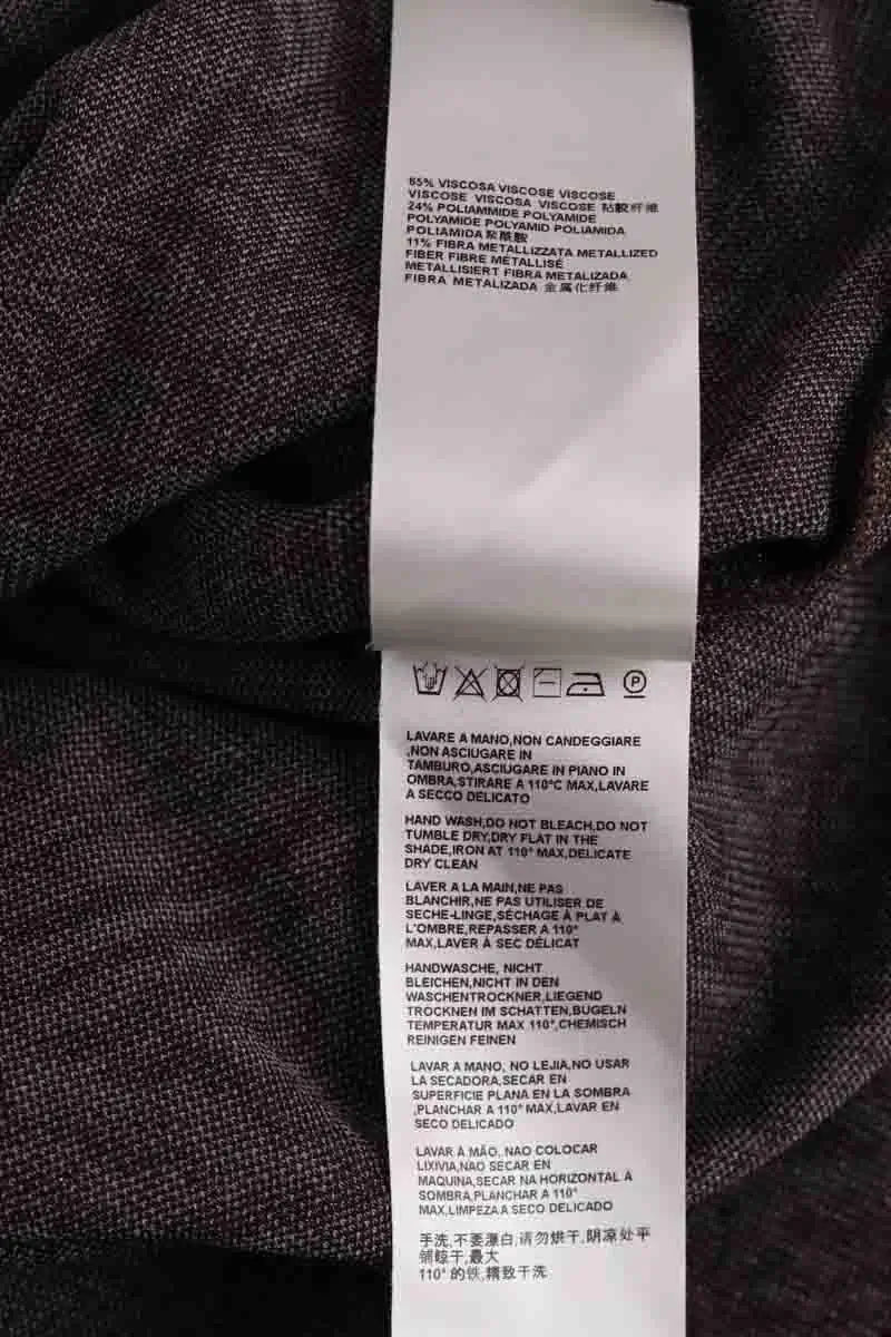 Blouse Momoni Marron en Viscose