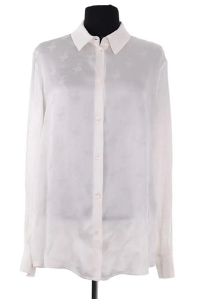 Blouse Moschino Beige en Soie, taille M - Seconde Main