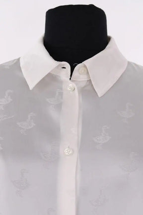 Blouse Moschino Beige en Soie