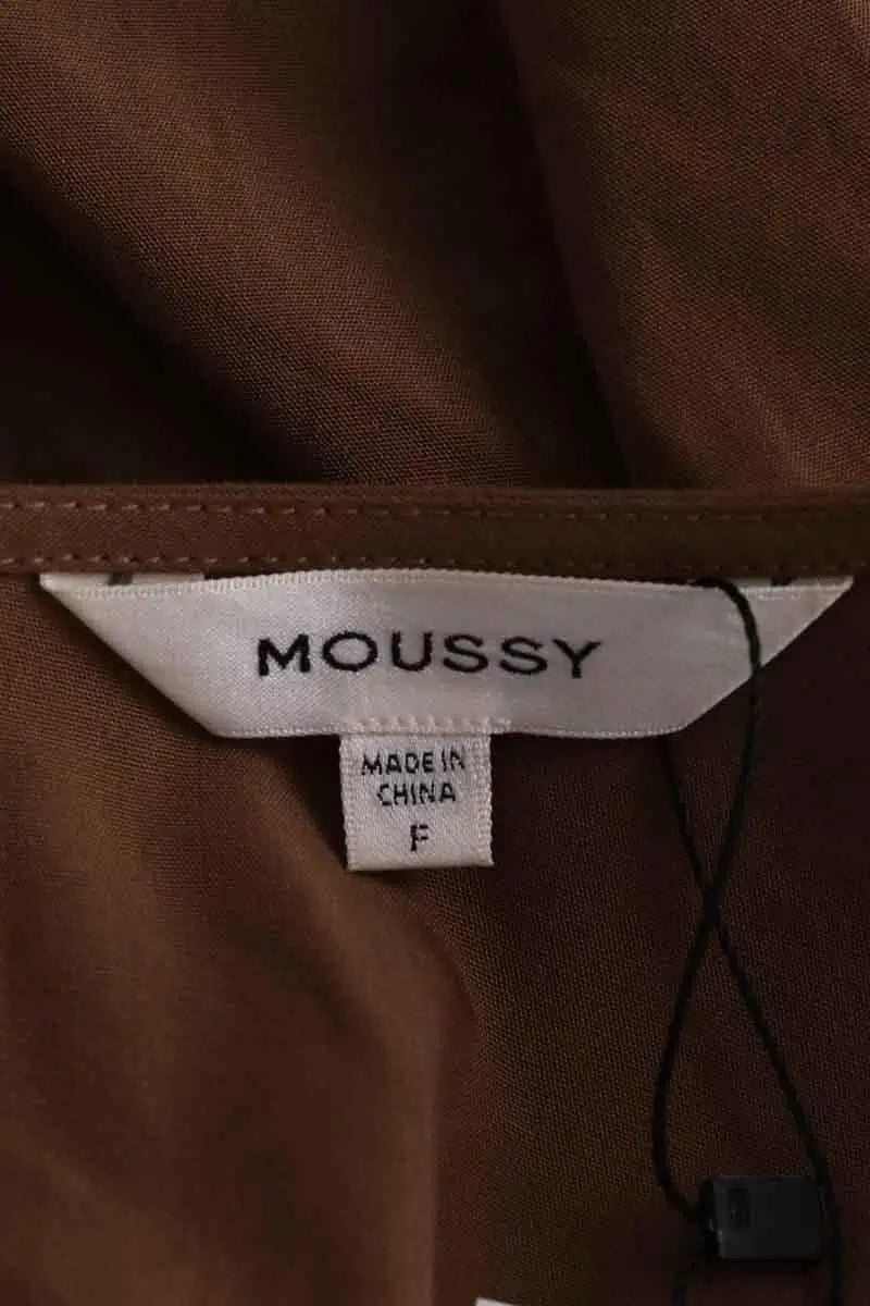 Blouse MOUSSY Marron en Synthétique