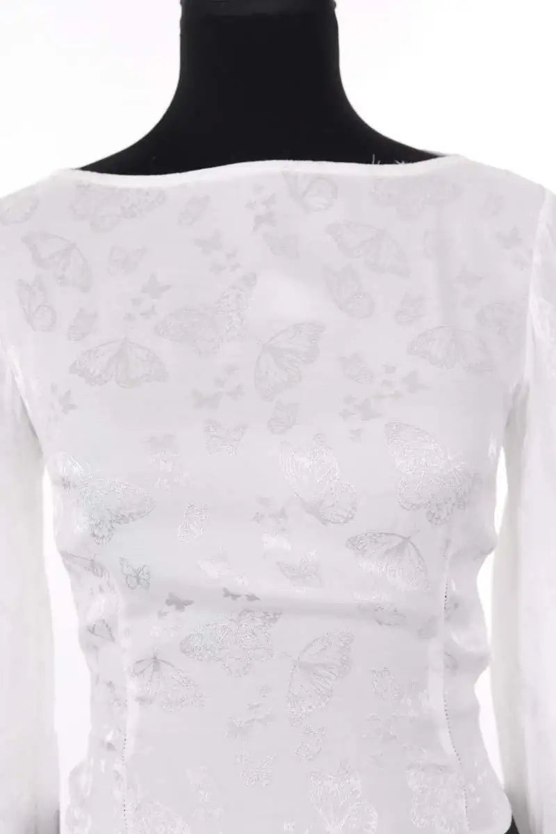 Blouse Musier Blanc en Viscose
