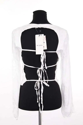 Blouse Musier Blanc en Viscose