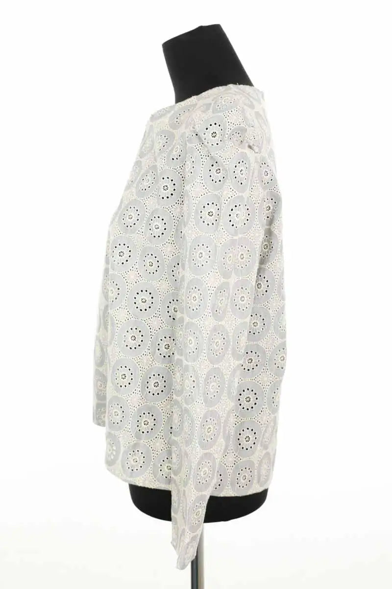 Blouse Navy Paris Bleu en Coton