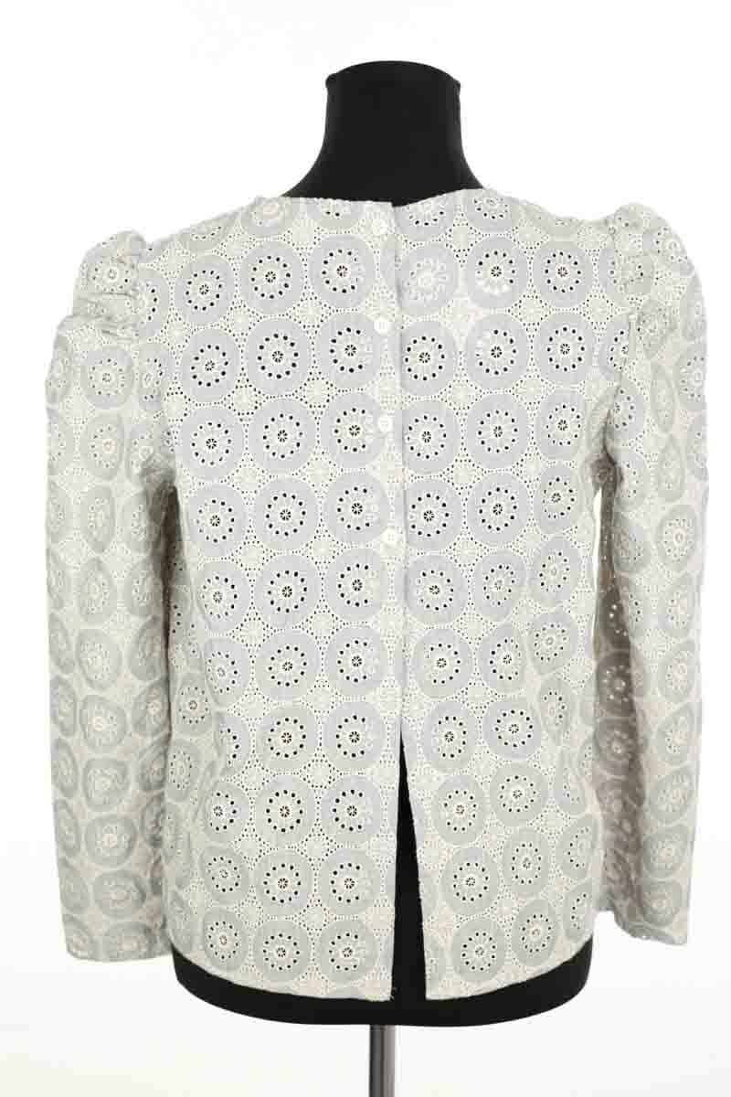 Blouse Navy Paris Bleu en Coton