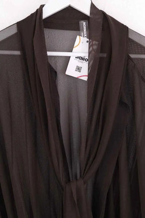 Blouse Norma Kamali Marron en Synthétique
