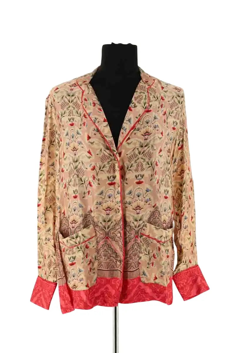Blouse Oud Rose en Synthétique, taille M - Seconde Main