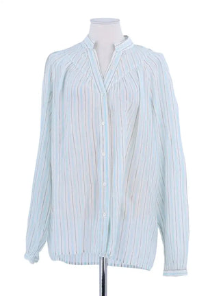 Blouse Paul & Joe Blanc en Coton, taille M - Seconde Main
