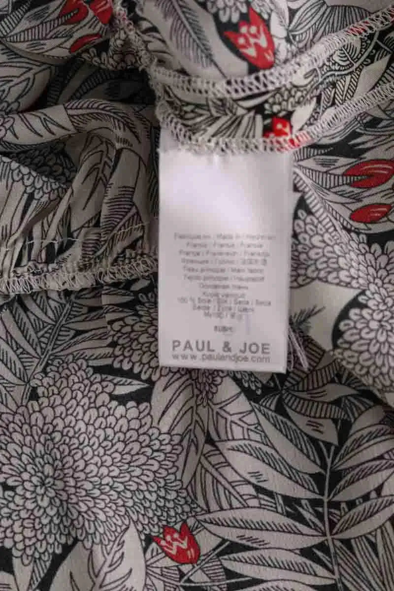 Blouse Paul & Joe Blanc en Soie