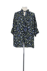Blouse Paul & Joe Noir en Polyester, taille M - Seconde Main