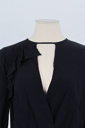 Blouse Pinko Noir en Soie