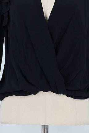 Blouse Pinko Noir en Soie