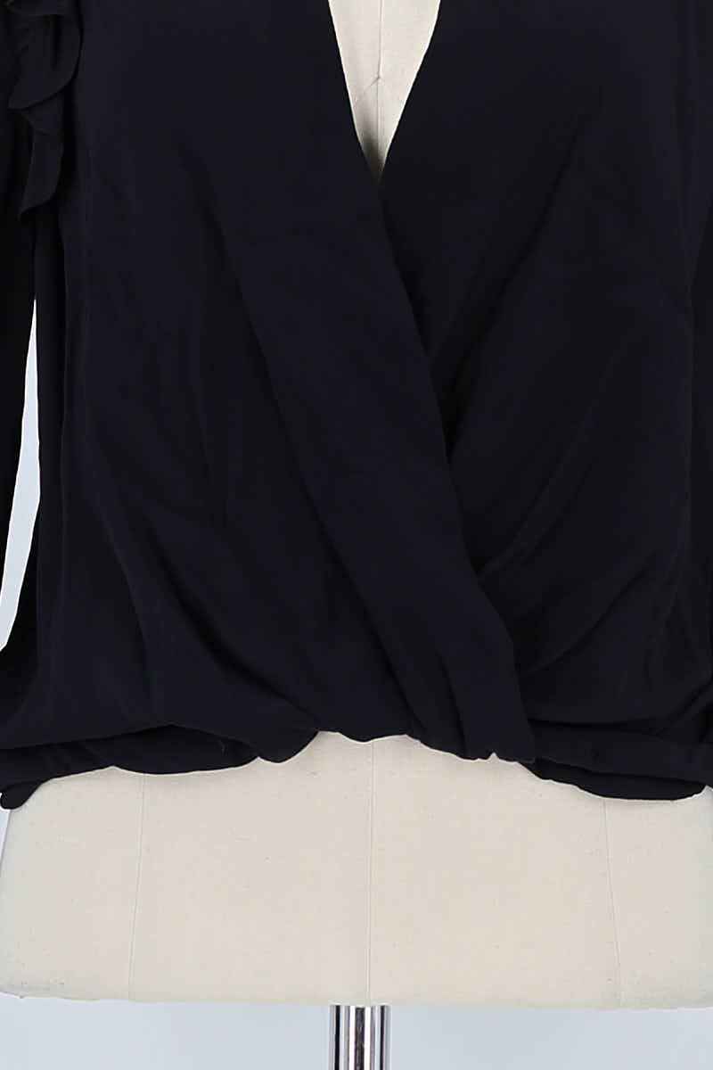Blouse Pinko Noir en Soie