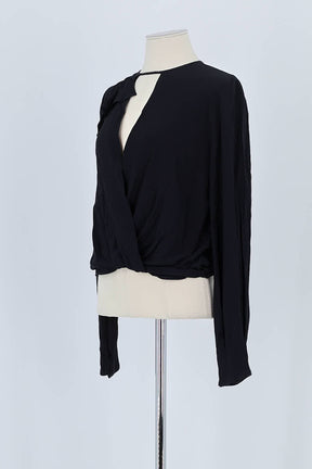 Blouse Pinko Noir en Soie