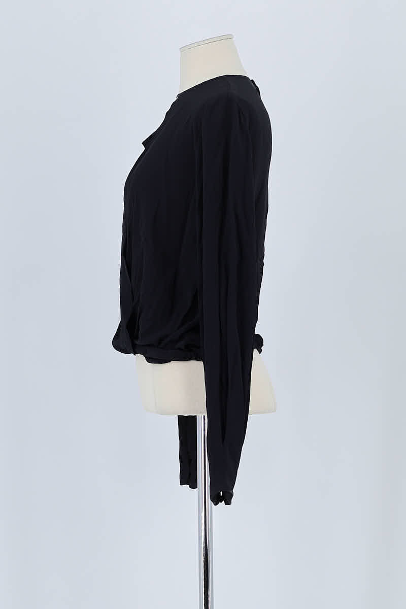 Blouse Pinko Noir en Soie