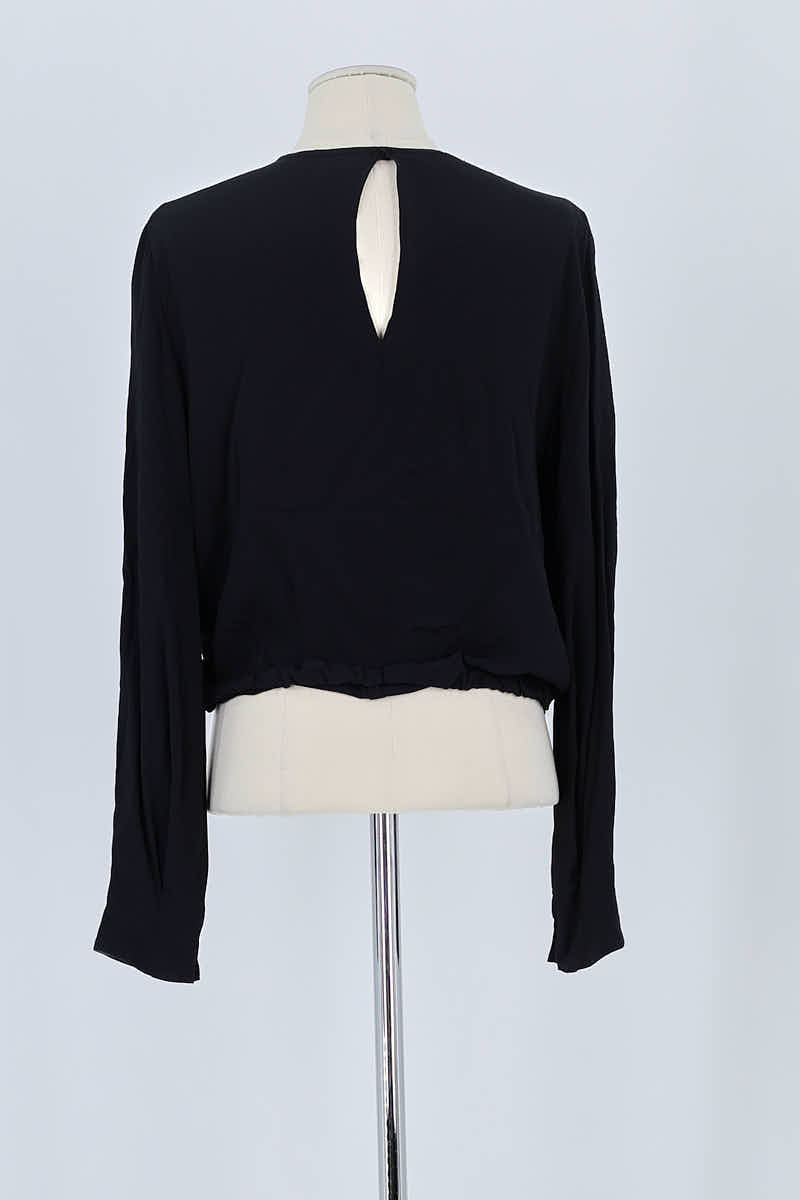 Blouse Pinko Noir en Soie