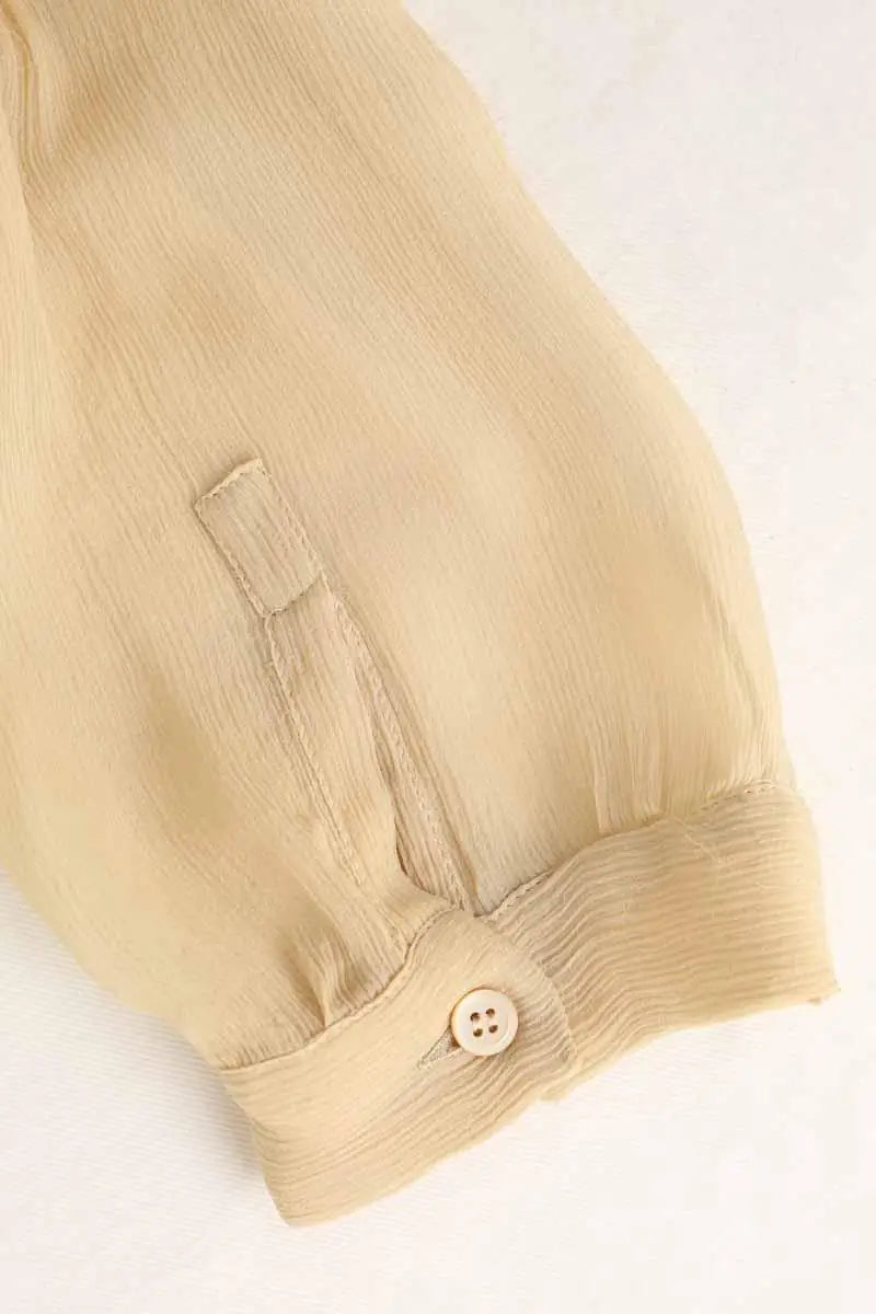 Blouse Prada Beige en Synthétique