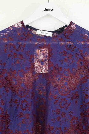 Blouse Roseanna Bleu en Coton