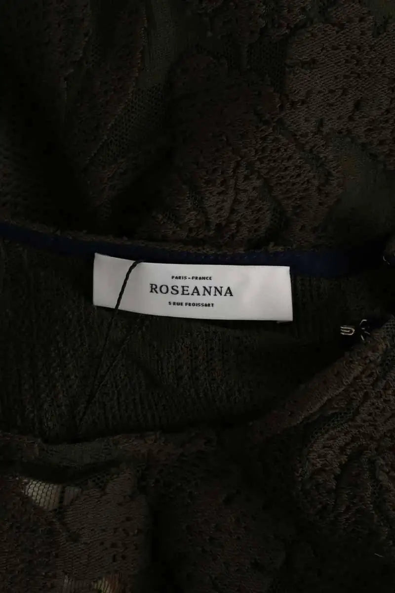 Blouse Roseanna Kaki en Polyamide