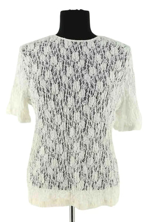 Blouse Roseanna Kristen Blanc en Synthétique, taille S - Seconde Main