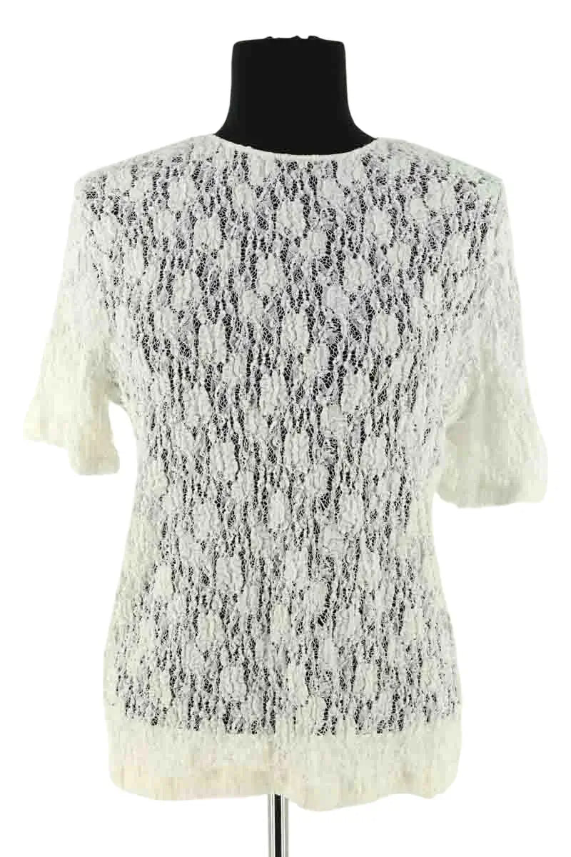 Blouse Roseanna Kristen Blanc en Synthétique, taille S - Seconde Main