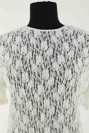 Blouse Roseanna Kristen Blanc en Synthétique