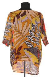 Blouse Roseanna Multicolore en Coton, taille L - Seconde Main