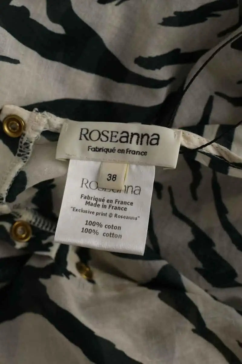 Blouse Roseanna Vert en Coton