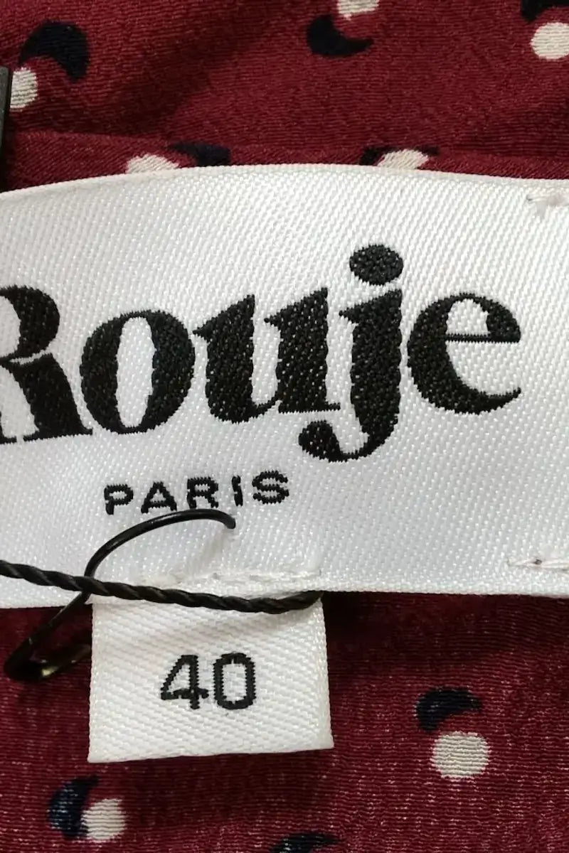 Blouse Rouje Bordeaux en Viscose