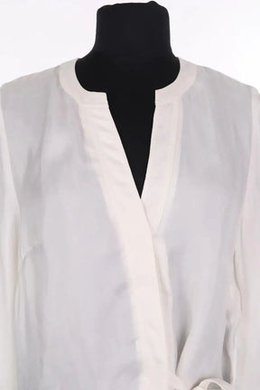 Blouse Sandro Blanc en Synthétique