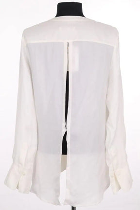 Blouse Sandro Blanc en Synthétique