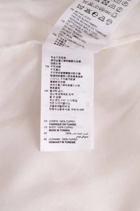 Blouse Sandro Blanc en Synthétique