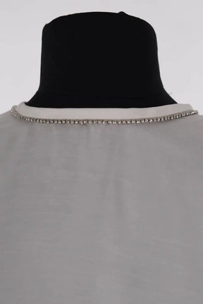 Blouse Sandro Blanc en Viscose