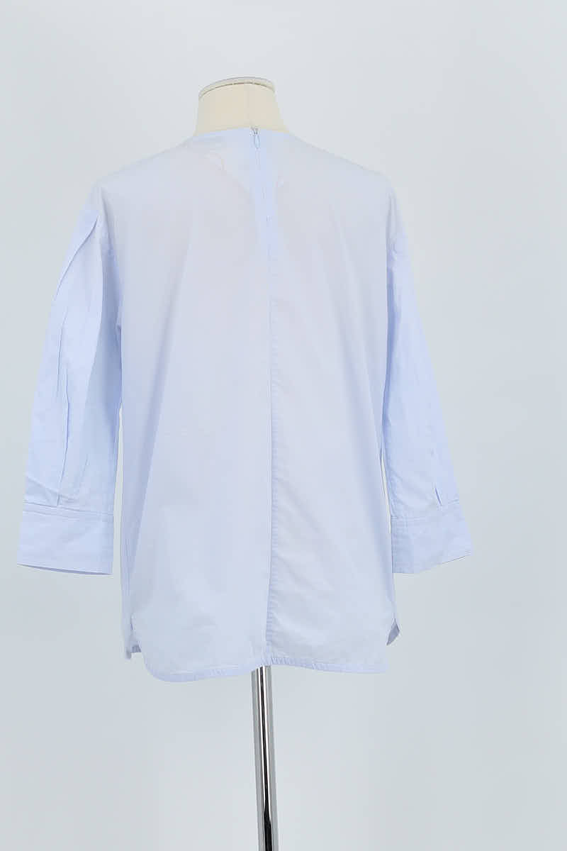 Blouse Sandro Bleu en Coton