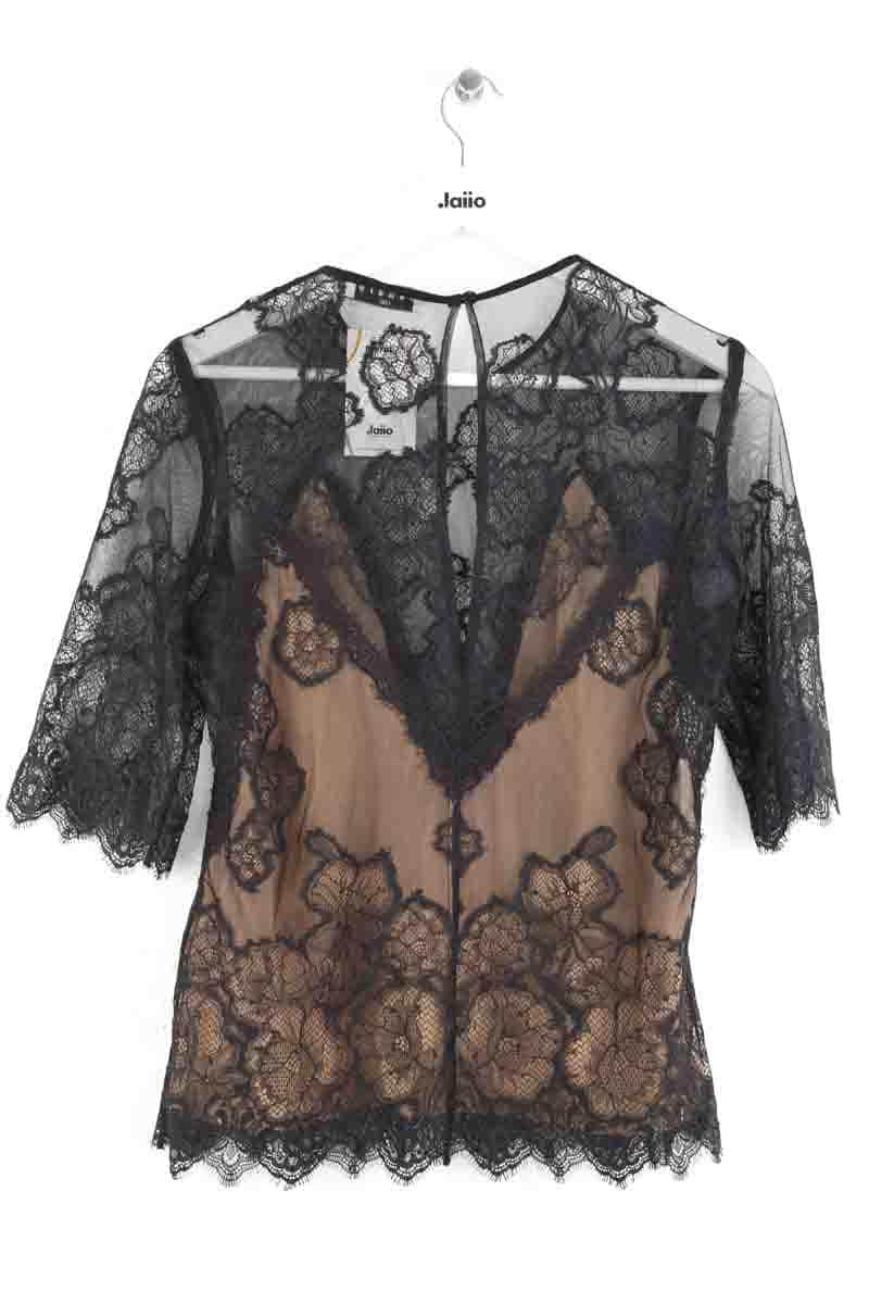 Blouse Sandro Noir en Synthétique