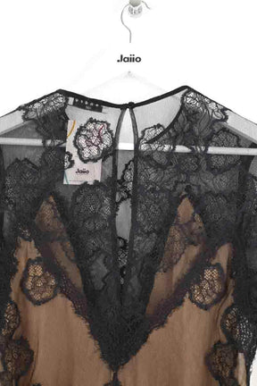 Blouse Sandro Noir en Synthétique