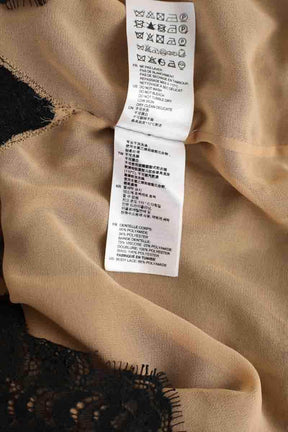 Blouse Sandro Noir en Synthétique