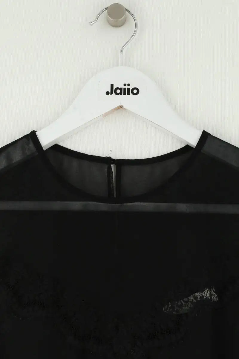 Blouse Sandro Noir en Synthétique
