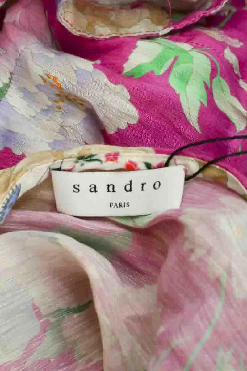Blouse Sandro Rose en Lin