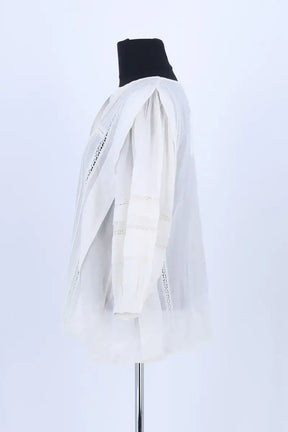 Blouse Sessun Blanc en Coton