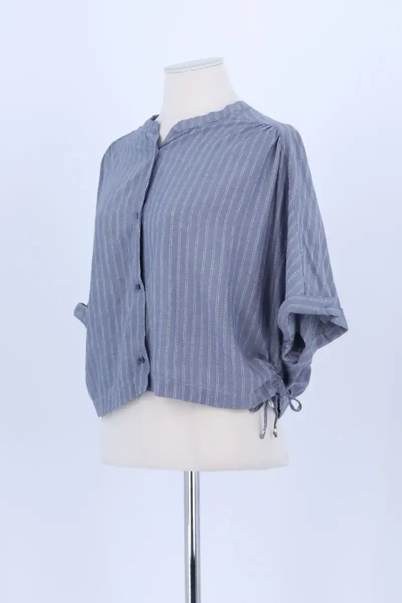 Blouse Sessun Bleu en Synthétique