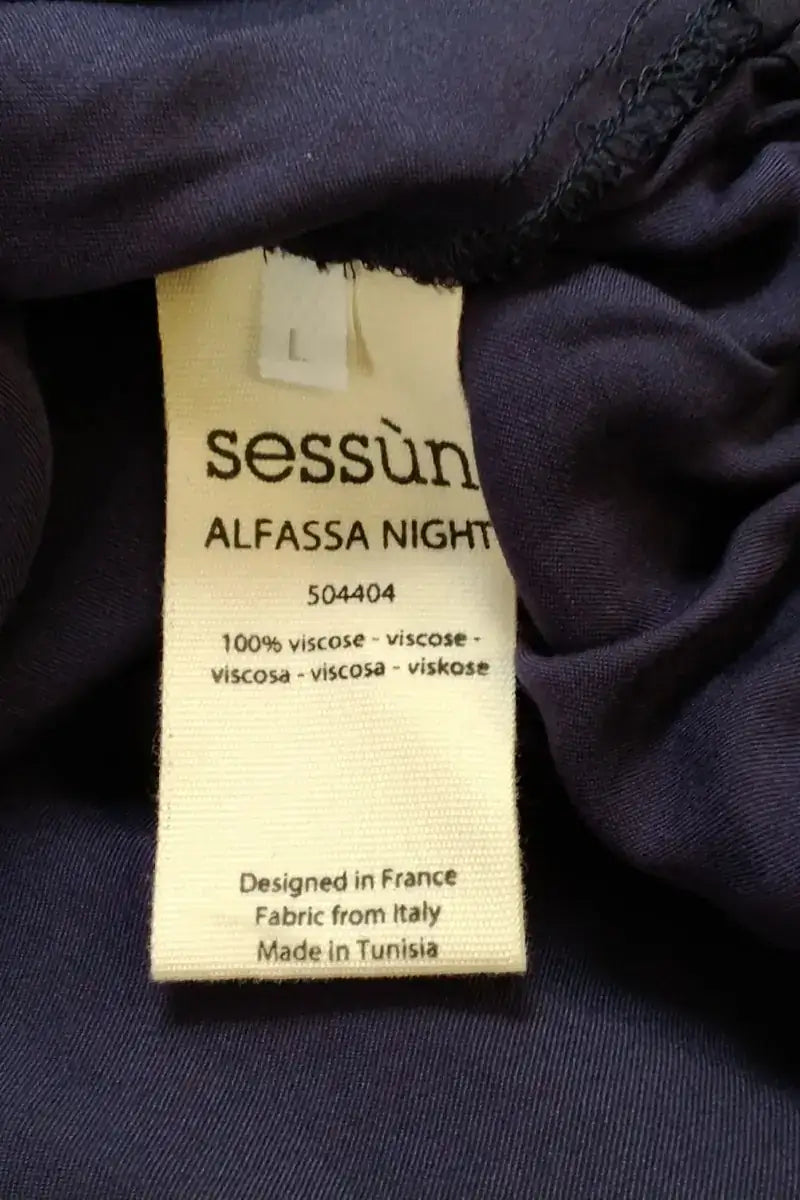 Blouse Sessun Marine en Viscose