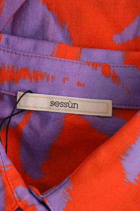 Blouse Sessun Violet en Coton