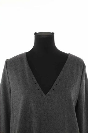 Blouse Sézane Anthracite en Viscose
