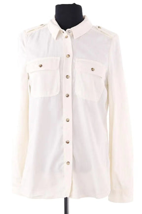 Blouse Sézane Beige en Viscose, taille XS - Seconde Main